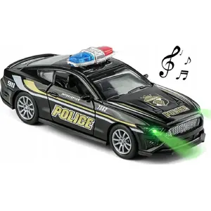 Toy police metal car Trifox A-0167 with light and sound, model A-0167 CHT5602G25