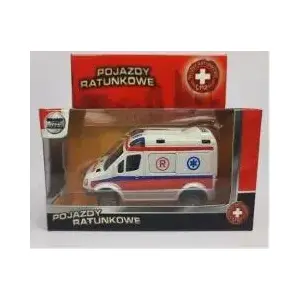 Mechanical toy Daffi Mercedes Benz Sprinter Mini Pogotowie – brand Daffi, model 460297