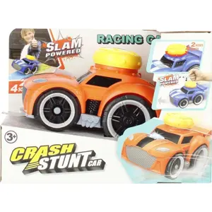 Механическая игрушечная гоночная машина Mega Creative AUTO WYSCIG B/O модель A2211-3 — на батарейках, размеры 18×13×11 см