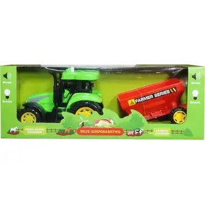 Механическая игрушка трактор Swede с польским звуковым модулем - модель 508575