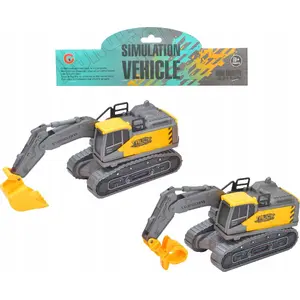 Trifox construction vehicle set, 2-piece toy vehicles