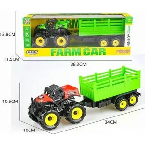Toy Tractor Pro Kids 9888-1 — Mechanical Ride-On/Push Tractor, Model 9888-1 by Pro Kids