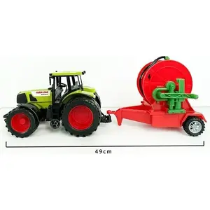 Mehāniskā rotaļu traktors Pegaz Traktor z wężownicą — ar atsperi