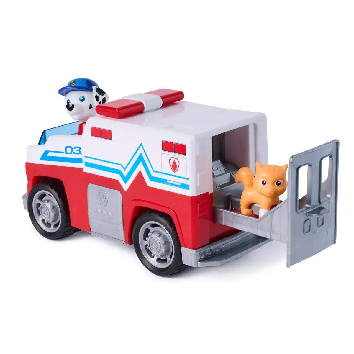 Spin Master PAW Patrol Marshall glābšanas auto ar 2 figūrām Photo 3