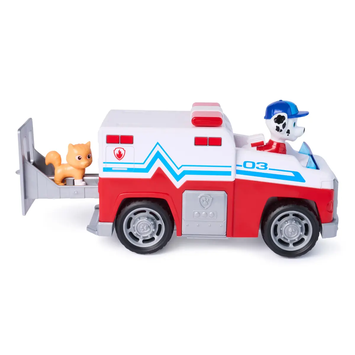 Spin Master PAW Patrol Marshall glābšanas auto ar 2 figūrām Photo 5