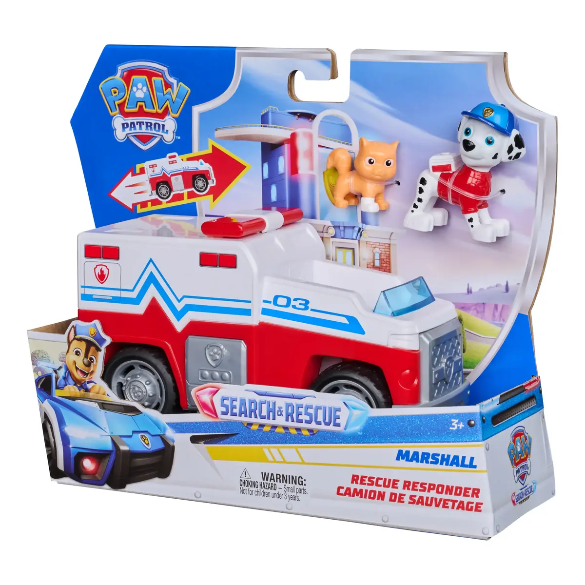 Spin Master PAW Patrol Marshall glābšanas auto ar 2 figūrām Photo 7