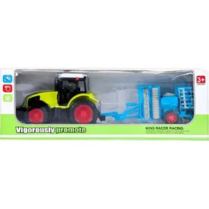 Механическая игрушка Mega Creative TRAKTOR P/B AKC 42X14X10 MC WB 24/48 – заводной трактор компактный