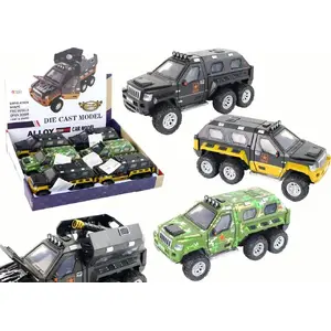 Toy vehicle with interior cannon, LEANToys model 16295 — sound, lights, 3 colors