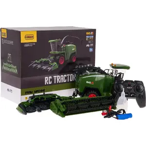 Mechanical toy combine harvester 2-in-1 R/C by Royal Catering ZRC.3602