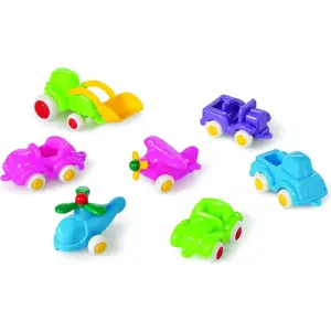 Набор игрушечных машин Viking Toys Mini Chubbies 7 шт — разные цвета