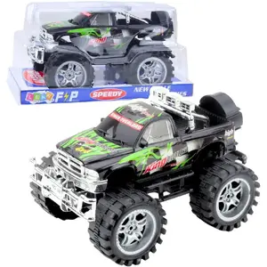 LEANToys off-road toy car King rear-wheel drive 27 cm green-black