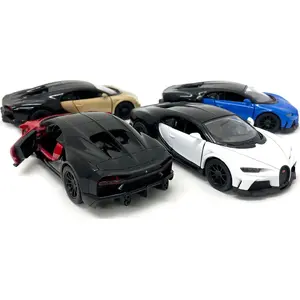 Die-cast model car Daffi Bugatti Chiron Supersport 1:38 scale mix by Kinsmart, collectible replica