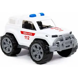 Игрушечная скорая помощь Polesie 83951 «Legion» — пластиковая машинка для детей, в сетке