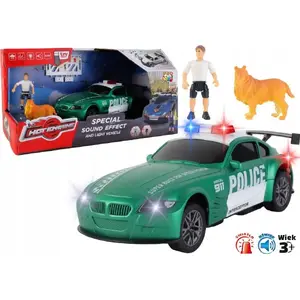 Механическая игрушечная машина TEKA модель 610749 — полицейский автомобиль