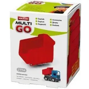 Igracek MultiGO Naczepa wywrotka 193297 – toy tipper trailer for playsets