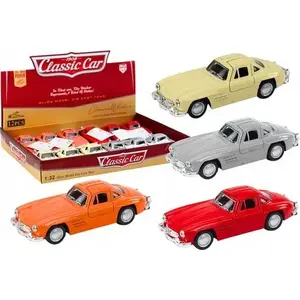 Die-cast Classic Car LEANToys 1:32 scale with Opening Doors — model 18933