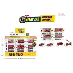 Merkpol metal toy car set 36 pcs — small die-cast vehicles for play and collection