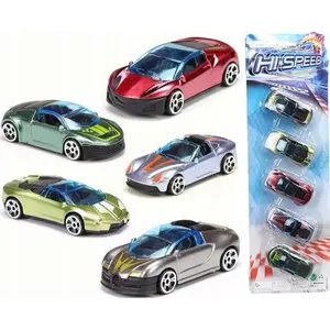 Dromader sport car toy set, 5-piece blister pack, model 1323195