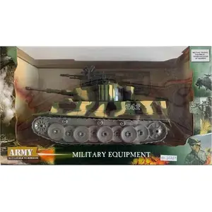 Mechanical toy tank Trifox Czołg – Trifox model, wind-up/mechanical action
