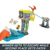 MATTEL Hot Wheels RacerVerse Jurassic World Blue’s Raptor Rush Photo 9