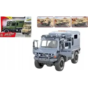 Toy military vehicle Hipo model RJ5523 — 24 cm, lights and sound, 3 wheels