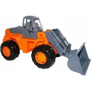 Toy backhoe loader Wader Polesie 57075 Mistrz – plastic construction vehicle for play