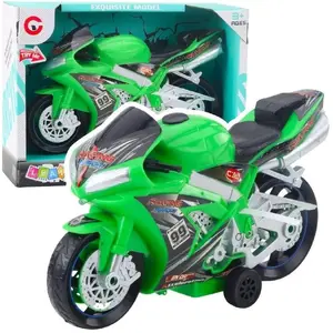 LEANToys racing motor with drive, green — toy motor vehicle for track play