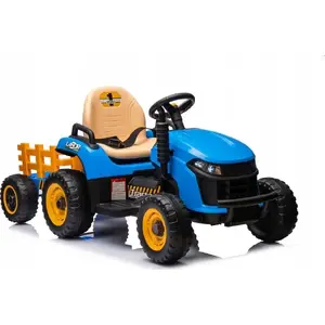 Bērnu elektriskais traktors lean cars BBH-030 zils