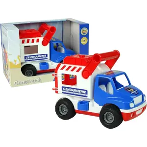 Toy mechanical vehicle No name Auto Samochód Żandermia ConsTruck 46536 (model 9924-uniw)