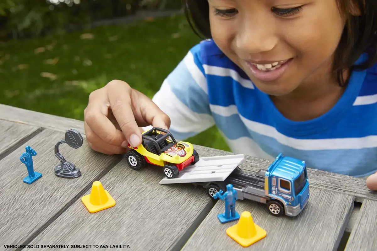 MATTEL Matchbox Hitch N’Haul — 1 авто и 1 прицеп Photo 2
