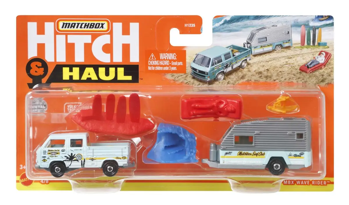 MATTEL Matchbox Hitch N’Haul — 1 авто и 1 прицеп Photo 4