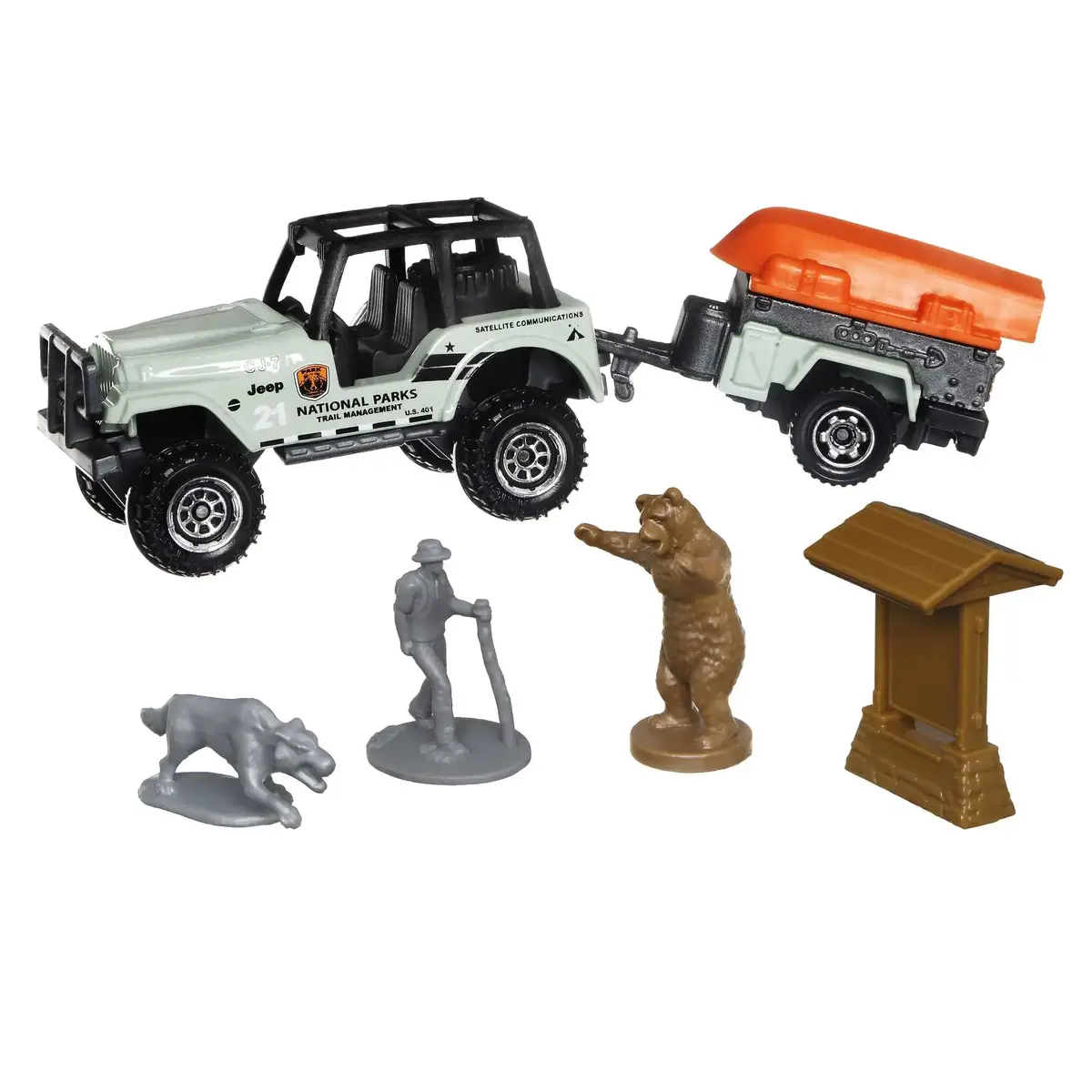 MATTEL Matchbox Hitch N’Haul — 1 авто и 1 прицеп Photo 6
