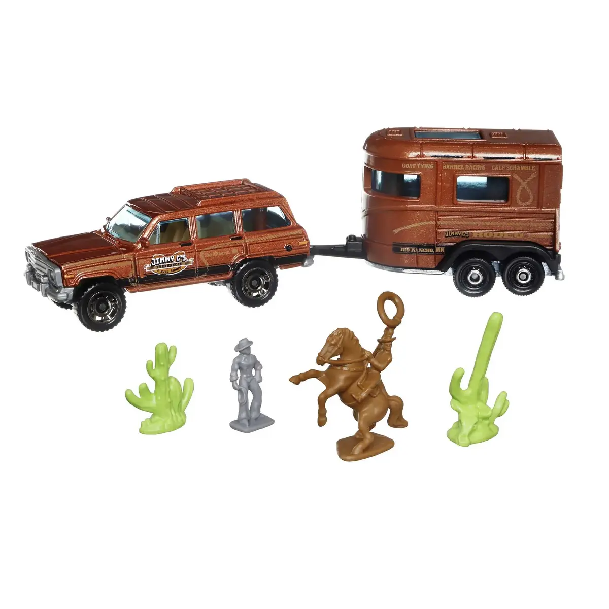 MATTEL Matchbox Hitch N’Haul — 1 авто и 1 прицеп Photo 7