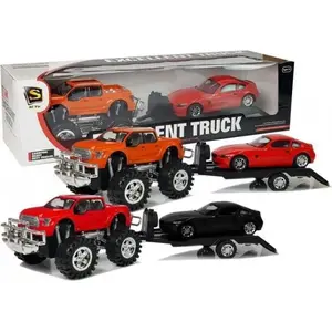 Toy Monster Truck Set LEAN Sport — Black Tow Truck Model 58 cm