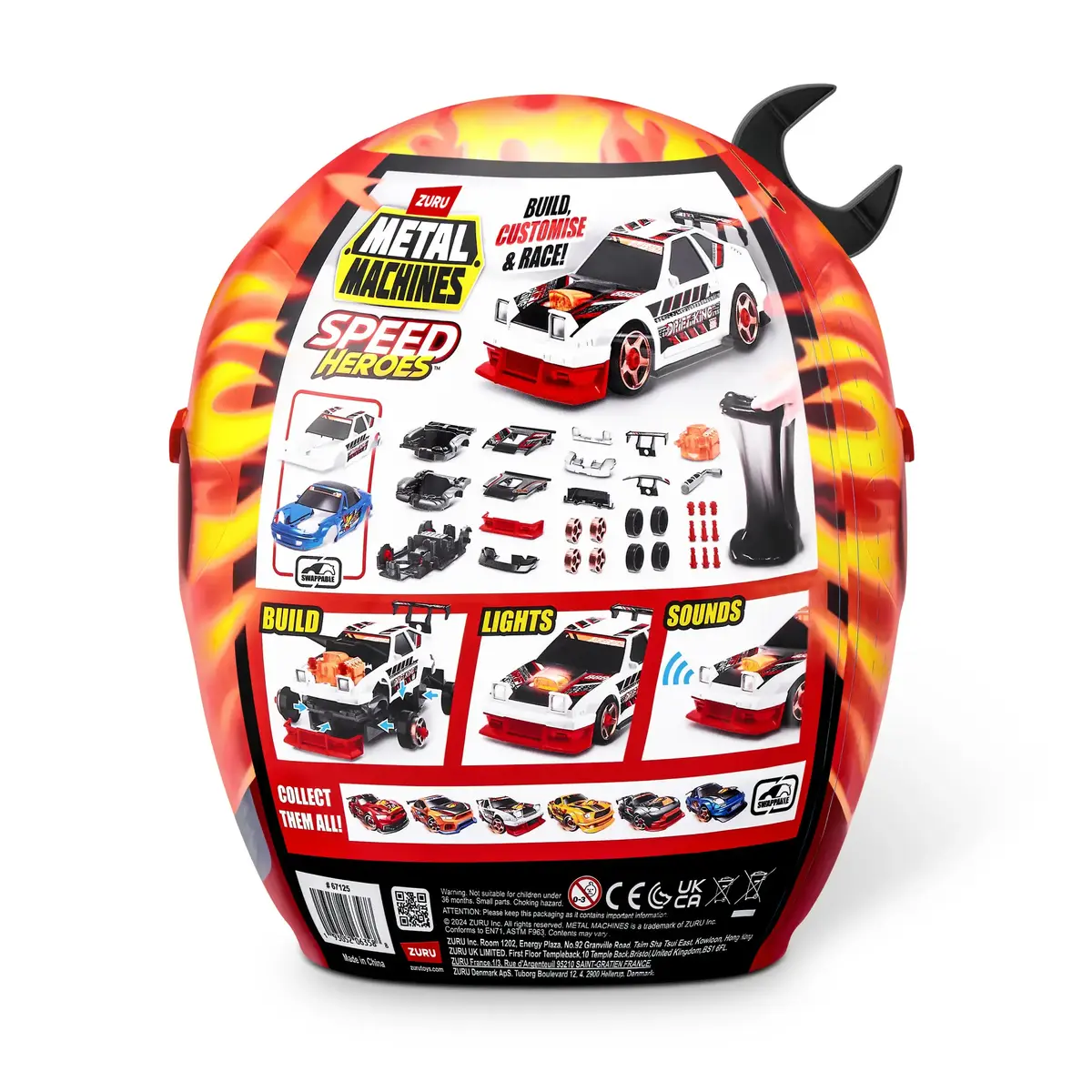 Zuru Metal Machines Speed Heroes vehicle set Photo 5