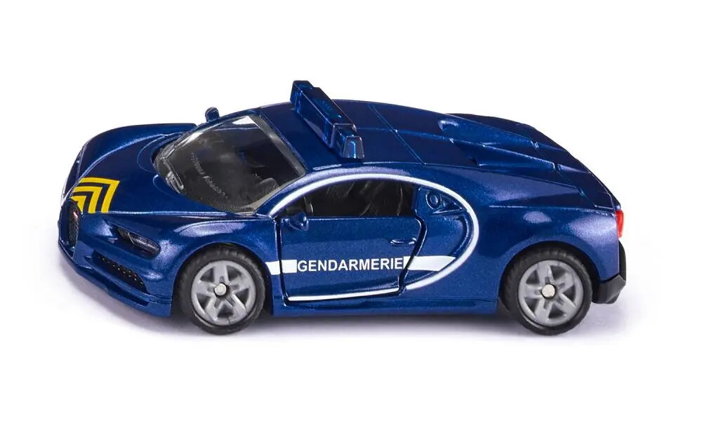 Siku Bugatti Chiron Gendarmerie Automašīna Zila