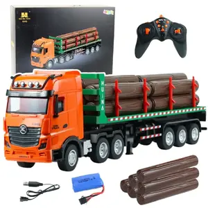 Remote Control RC Huina 1:18 Wood Transport Truck 22736 - Scale 1:18, Remote Operated