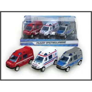 Механическая игрушка Hipo Mini van 8 см Photo 1