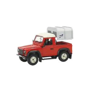 Модель автомобиля TOMY Land Rover Defender 90 + Canopy — металл и пластик, рекомендуется от 3 лет