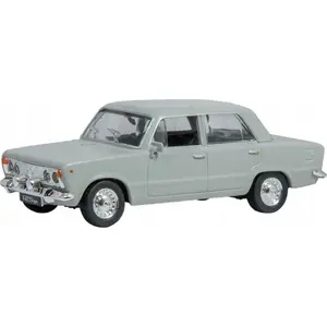 Papo collectible figure Fiat 125p (PRL collection) — model car figure, grey