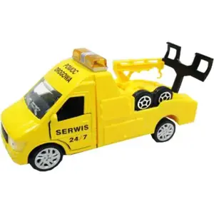 Pisarek Auto - pomoc drogowa model 816-6YW-PIR PIS — Pisarek mechanical toy tow truck