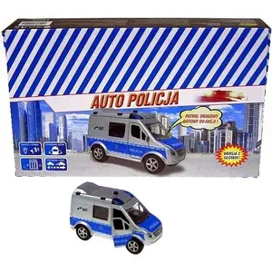 Игрушечный полицейский фургон Hipo HKG088 11 см с звуком — механическая игрушка