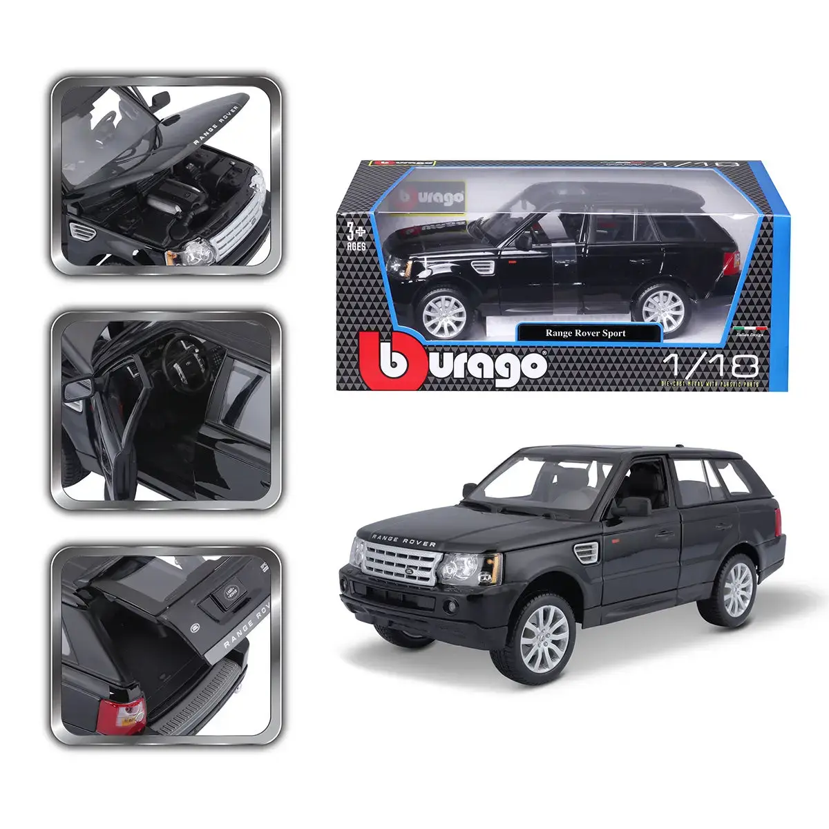 Bburago Range Rover Sport 1:18 modelis Photo 3