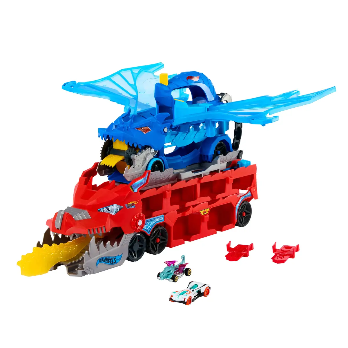 MATTEL Hot Wheels City Ultimate Dual Dragon Transporter Photo 6