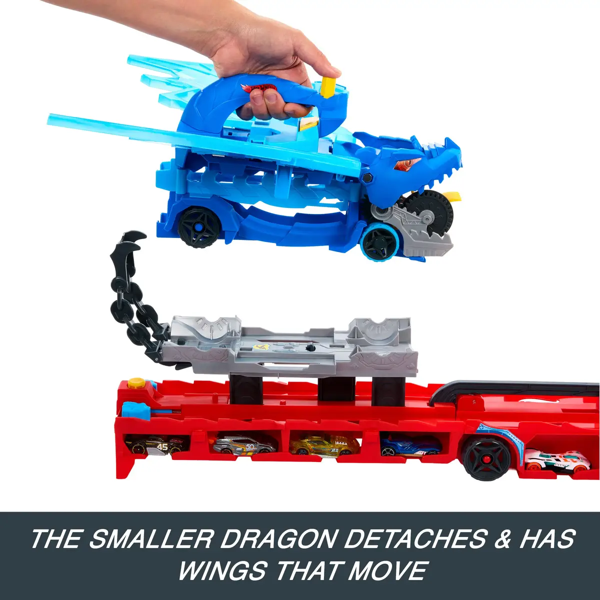 MATTEL Hot Wheels City Ultimate Dual Dragon Transporter Photo 8