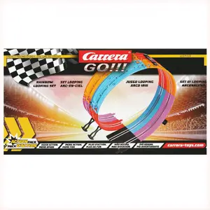CARRERA 71603 Looping set Rainbow GO — mechanical toy race track with loop sections