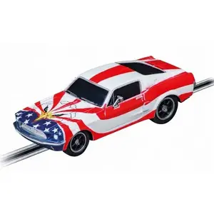 Mechanical toy car CARRERA Auto GO 64289 Ford Mustang '67 Stars'n Stripes – scale unspecified, slot-track compatible
