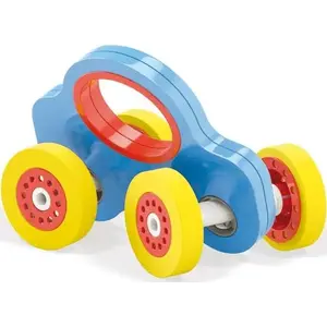 Toy SUV model Quercetti Woody Plastic SUV 4082 by QUERCETTI – plastic construction toy set
