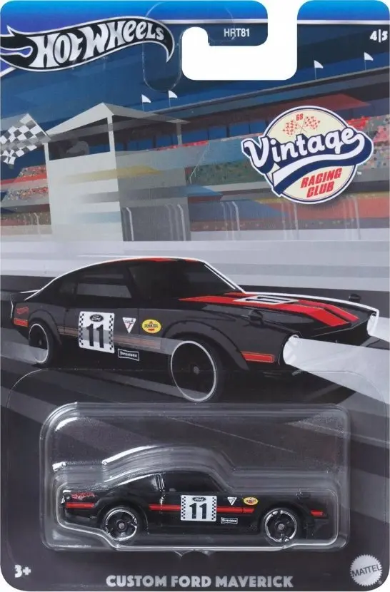 Hot Wheels Vintage Custom Ford Maverick — гоночная модель Photo 4