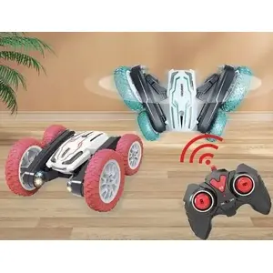 Remote Control Car LEANToys IT-ST0370804M-BA 360° spin, red